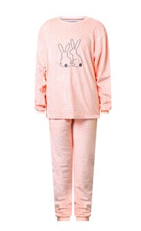 Meisjes  katoen velours pyjama Art. 351766 Roze