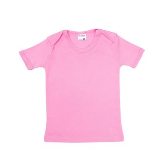 Potentieel opening aftrekken Baby T-shirt korte mouw M3000 prisma pink van Beerenondergoed.nl -  Beerenondergoed.nl