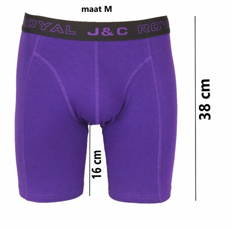 2-pack HERENBOXERSHORT MET LANGE PIJPEN - Zwart