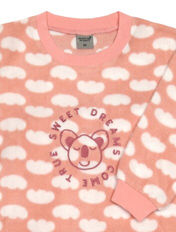 Meisjes fleece pyjama Art.291780 Roze 