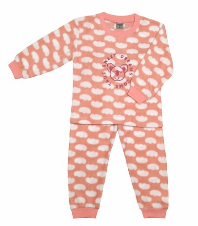 Meisjes fleece pyjama Art.291780 Roze 