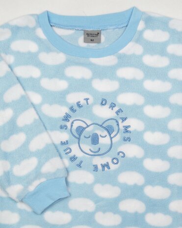 Meisjes fleece pyjama Art.291780 Blue