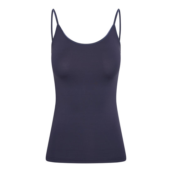 Dames spaghetti hemd Elegance Eclipse (Donkerblauw)