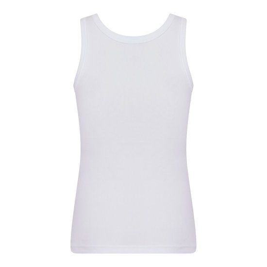 Jongens singlet Beeren Young (Tactel) Wit