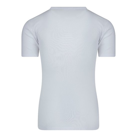 10-Pack Heren T-shirts met V-hals en K.M. M3000 Wit