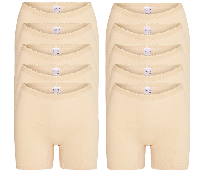 10-Pack dames boxershorts Softly Huid