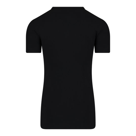 10-Pack Extra lange heren T-shirts met V-hals M3000 Zwart