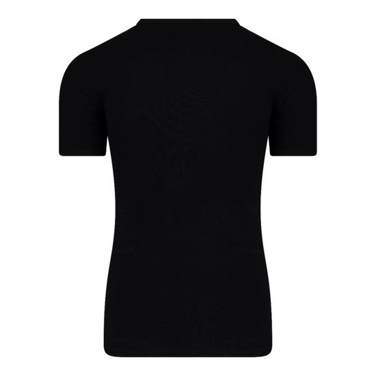 10-pack Heren T-shirts met V-hals en K.M. M3000 Zwart