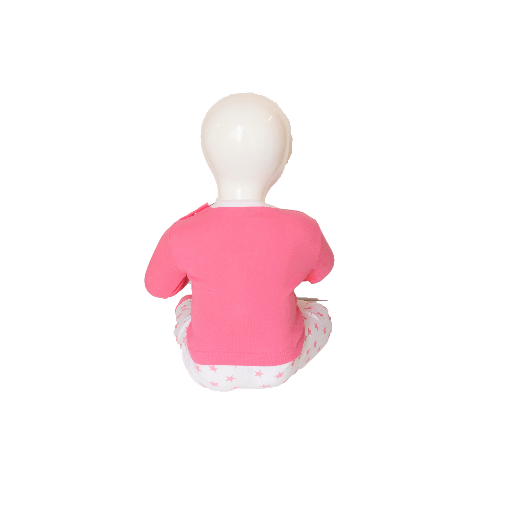 Baby pyjama Beeren &quot;To the Moon&quot; Roze