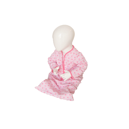 Baby slaapzak M3000 Stripe/Star Roze