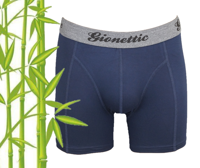 Gionettic Bamboe Heren boxershort Marine model maxx owen