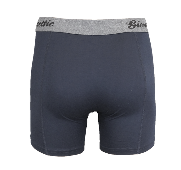 6-Pack Gionettic Bamboe Heren boxershorts Antraciet