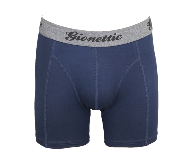 6-Pack Gionettic Bamboe Heren boxershorts Marine