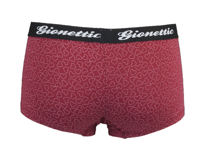 2-Pack Gionettic Dames Hipsters  Hearts