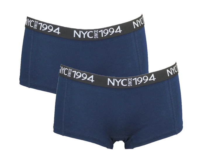 2-Pack Gionettic Dames Hipsters Navy