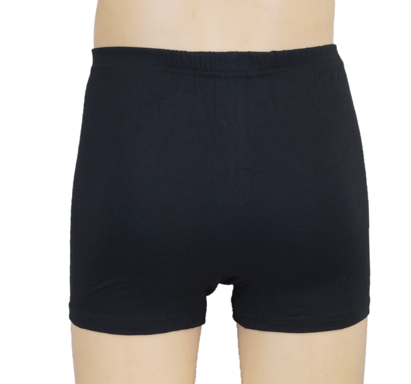 Basic 3-Pack Wijdvallende heren boxershorts Zwart