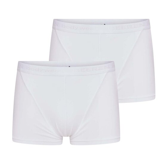 2 pack heren boxershort Beeren Young (Tactel) Wit