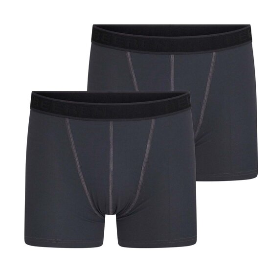 2 pack heren Boxershort B.Y. Sven Antraciet