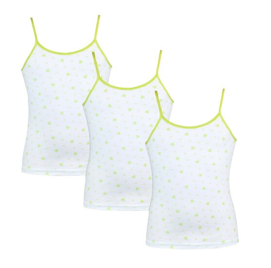 3-Pack Meisjes Tops Love Lime