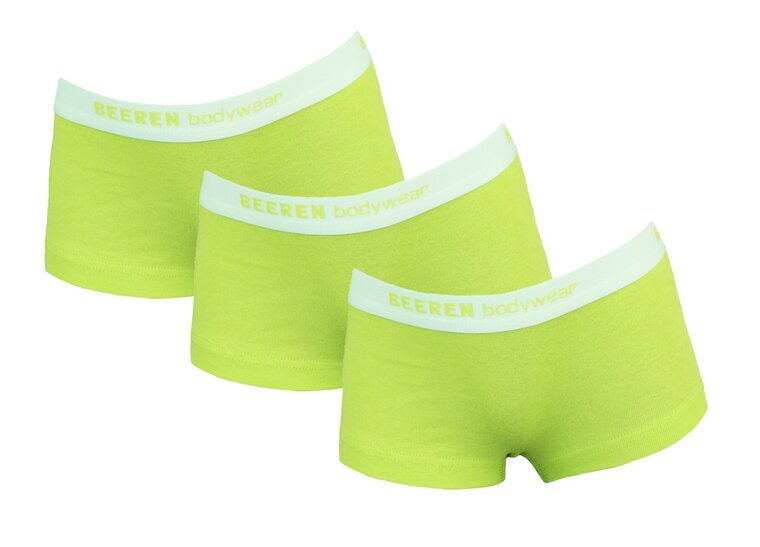 3-Pack meisjes shorts Vicky Groen