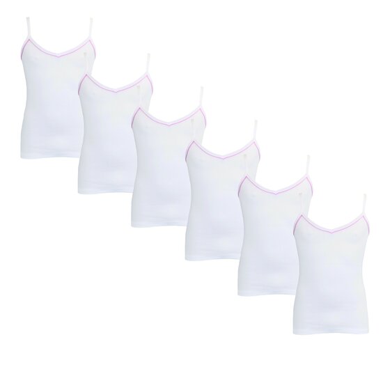 6-Pack Meisjes Tops Lizzy Roze