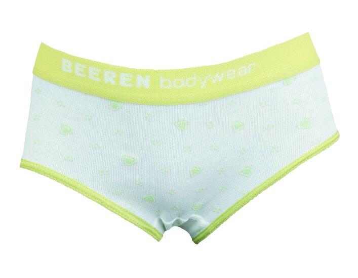 6-Pack meisjes slips Love Lime