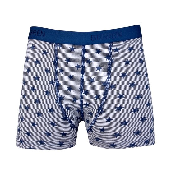 Jongens boxershort Stripe/Star Blauw