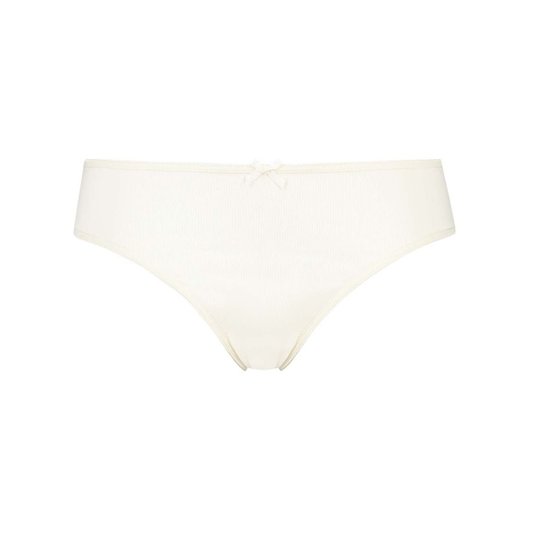 RJ Pure Color dames string Ivoor