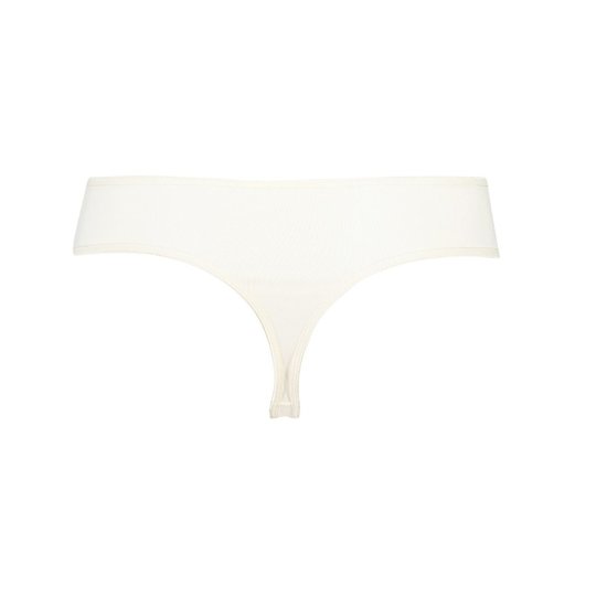 RJ Pure Color dames string Ivoor