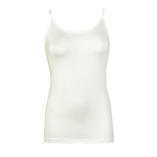 RJ Pure Color verstelbare dames top Ivoor