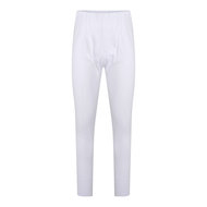 Heren lange pantalon met gulp M3400 Wit