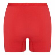 2 pack dames boxershort Softly met lange pijp Rood