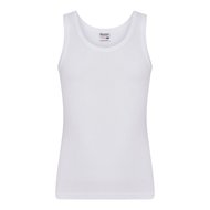 Jongens singlet Beeren Young (Tactel) Wit