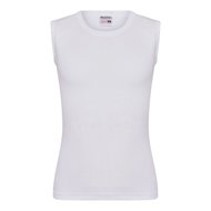 Jongens mouwloos shirt Beeren Young (Tactel) Wit