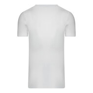 5-Pack Extra lange heren T-shirts met diepe V-hals M3000 Wit