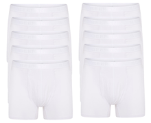 10-pack Heren boxershorts Dylan Wit 