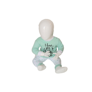 Baby pyjama Beeren &quot;To the Moon&quot; Mint