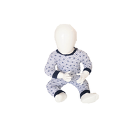 Baby Pyjama M3000 Stripe/Star Marine