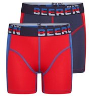 2-Pack Mix&amp;Match  Jongens boxershorts Blauw/Rood