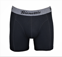 9-Pack Gionettic Modal Heren boxershorts Zwart