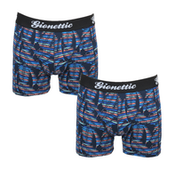 2-pack Gionettic Heren boxershorts print Palm