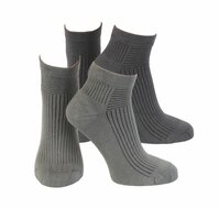 2-Paar Naadloze Bamboe Bikersocks 