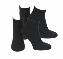 2-Paar Naadloze Bamboe Bikersocks 