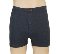 Basic 3-Pack Heren boxershorts Grijs 