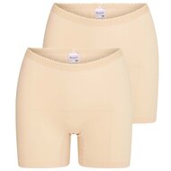 2 pack dames boxershort Softly met lange pijp Huid