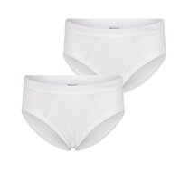 2 pack jongens slip Beeren Young (Tactel) Wit