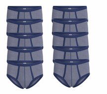 10-Pack heren slips Jupiter Blauw