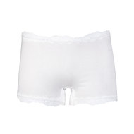 Dames boxershort Comfort Feeling Chic (luxe kant) Wit