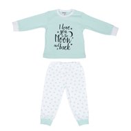 Baby pyjama Beeren &quot;To the Moon&quot; Mint