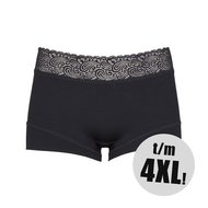 RJ Pure Color Lace dames short Zwart